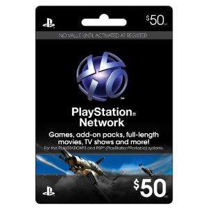 Playstation Network (US$50)