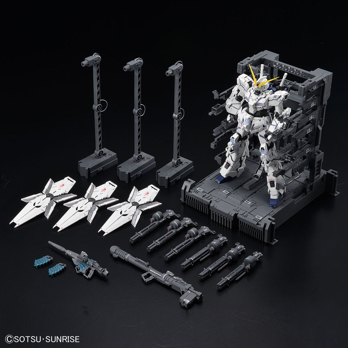 BANDAI MGEX 1/100 Unicorn Gundam 獨角獸高達模型 (Ver. TWC) [GUNDAM BASE限定版]-5