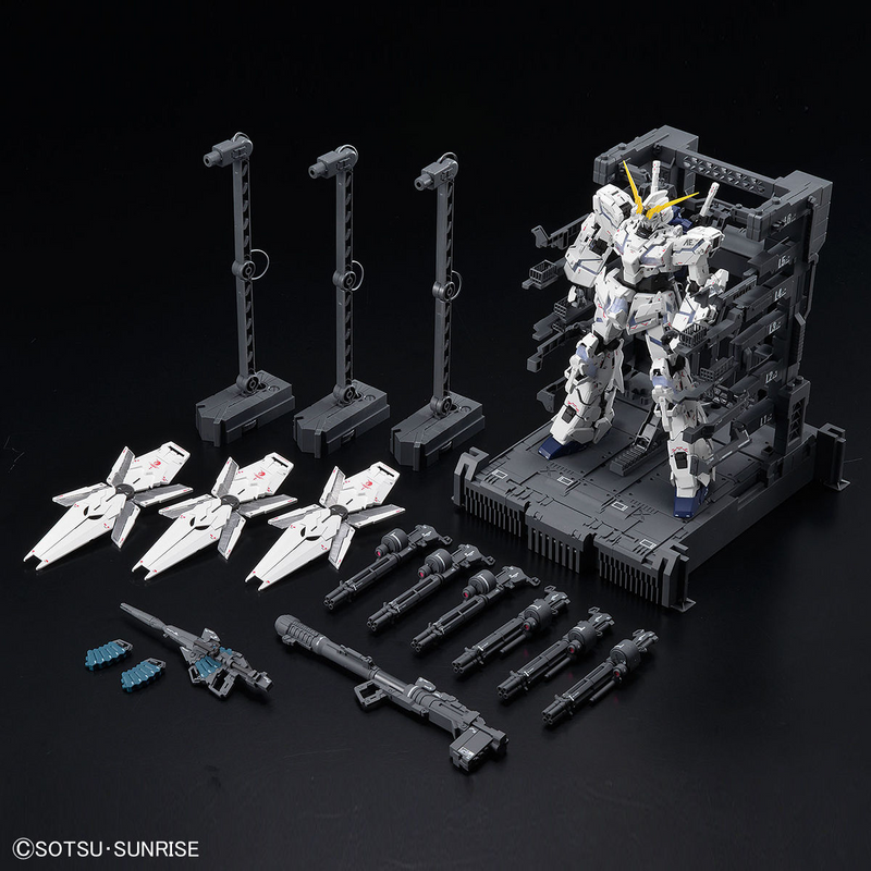 BANDAI MGEX 1/100 Unicorn Gundam 獨角獸高達模型 (Ver. TWC) [GUNDAM BASE限定版]-5