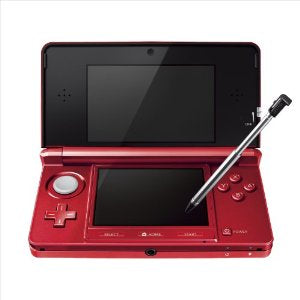 3DS Console System (Red)