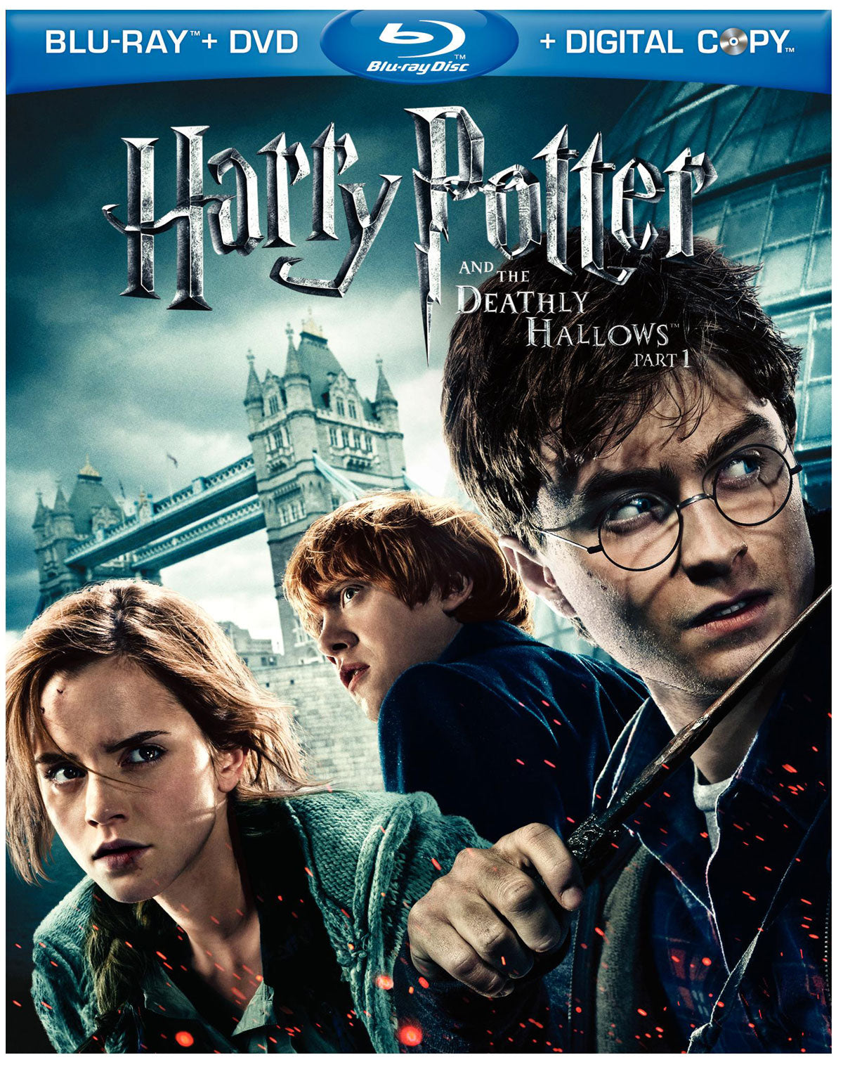 Blu-Ray Movie 3D: Harry Potter and the Deathly Hallows: Part 1-1