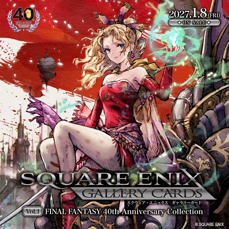 SQUARE ENIX GALLERY CARDS Vol.1 Final Fantasy 40th Collection (JAPAN)-1