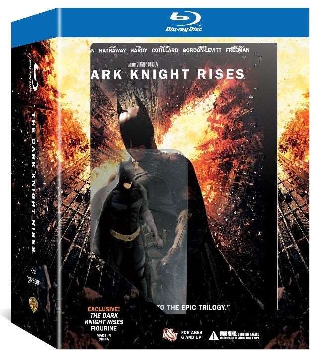Blu-ray Movie: The Dark Knight Rises: Limited Edition (Figure Edition)