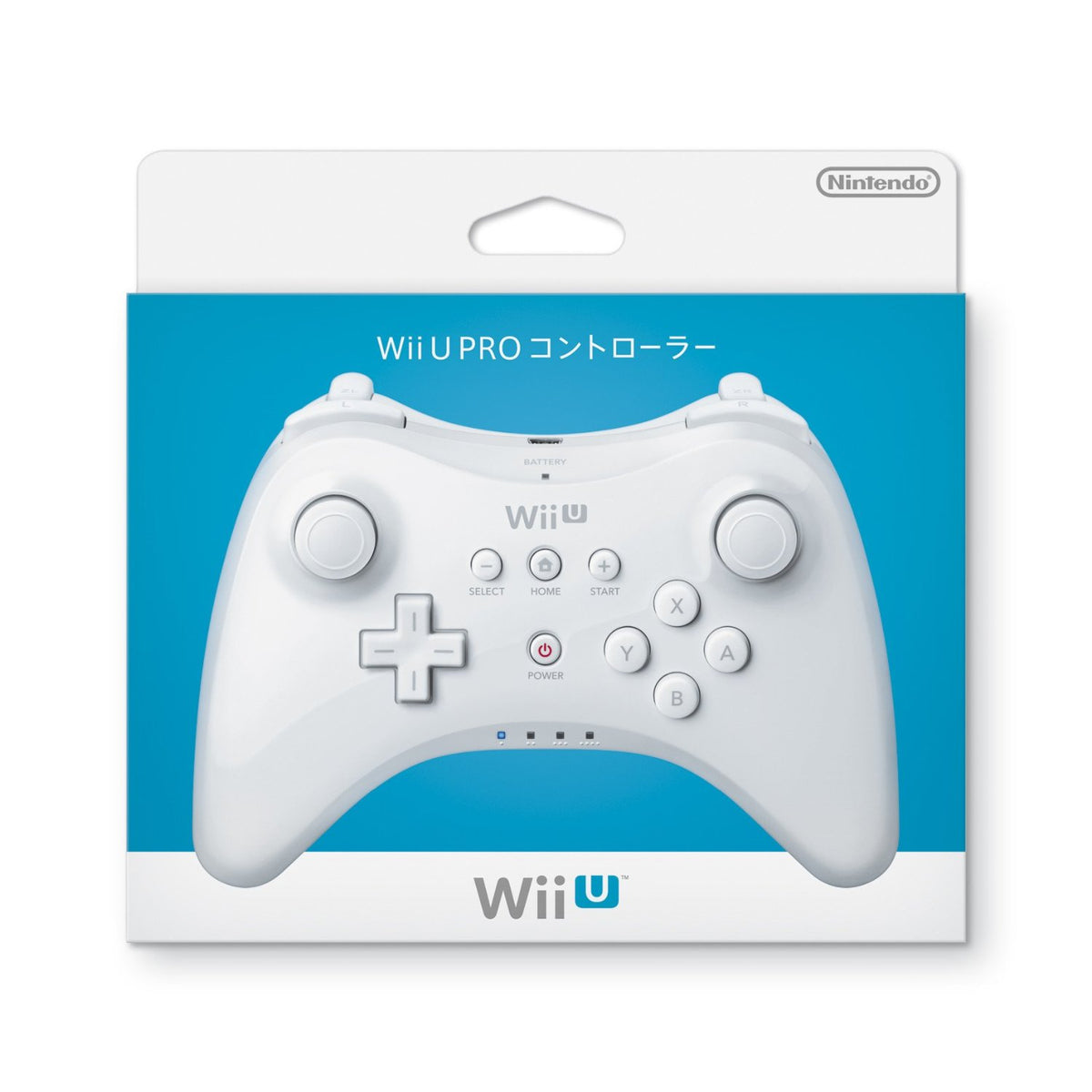 原裝 Wii U Pro 手柄 (白)-1