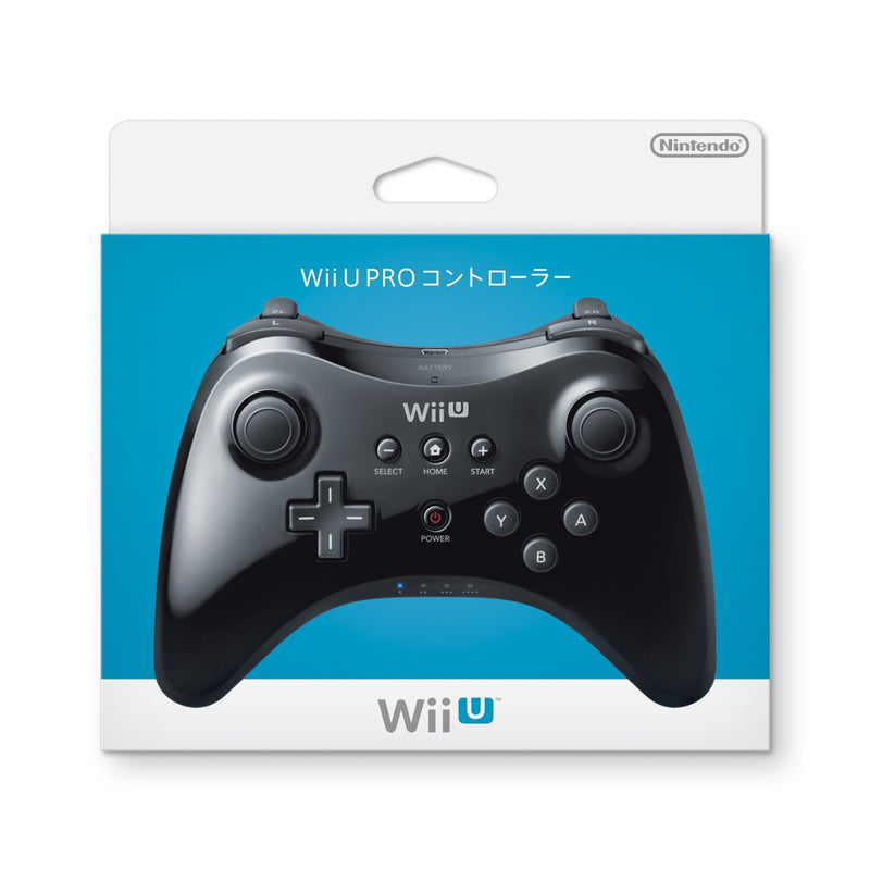 原裝 Wii U Pro 手掣 (黑)-1