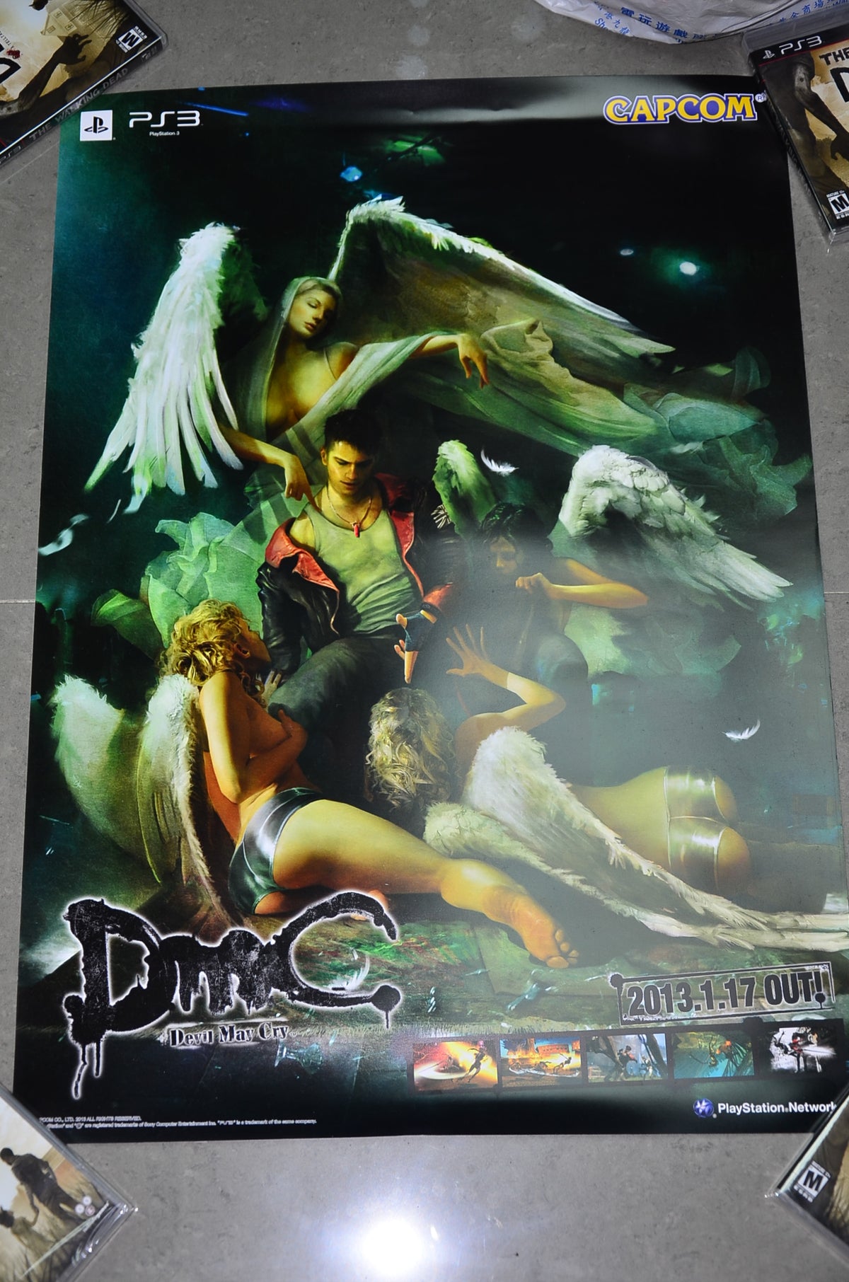 DMC Devil May Cry 原装官方大海报-1