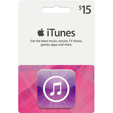 iTunes Gift Card US$15-1