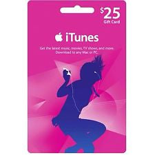 iTunes Gift Card US$25