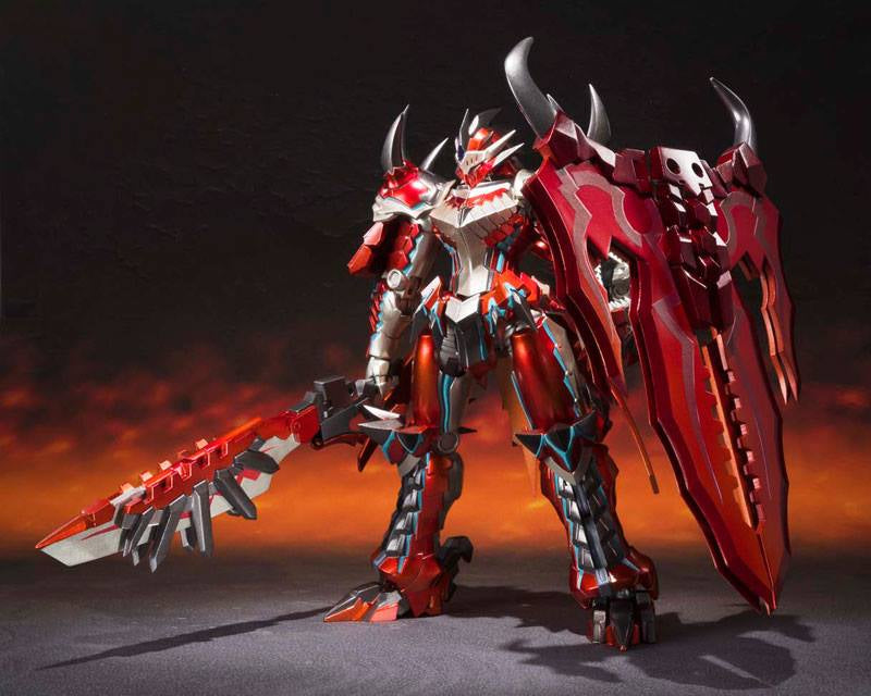 Chogokin Monster Hunter G Class Transformation Rathalos Action Figure-6
