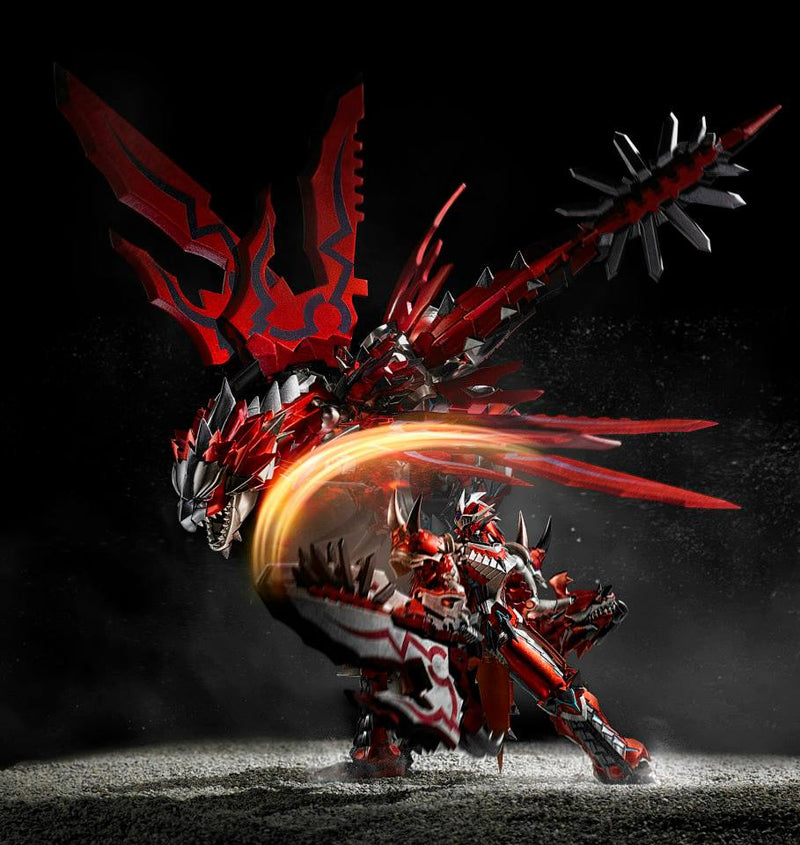 Chogokin Monster Hunter G Class Transformation Rathalos Action Figure-3