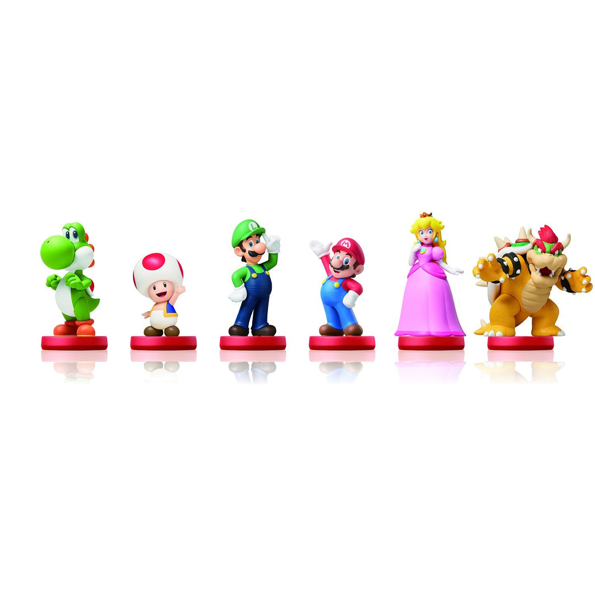 Amiibo Super Mario Figures (Super Mario系列, 全套)-1