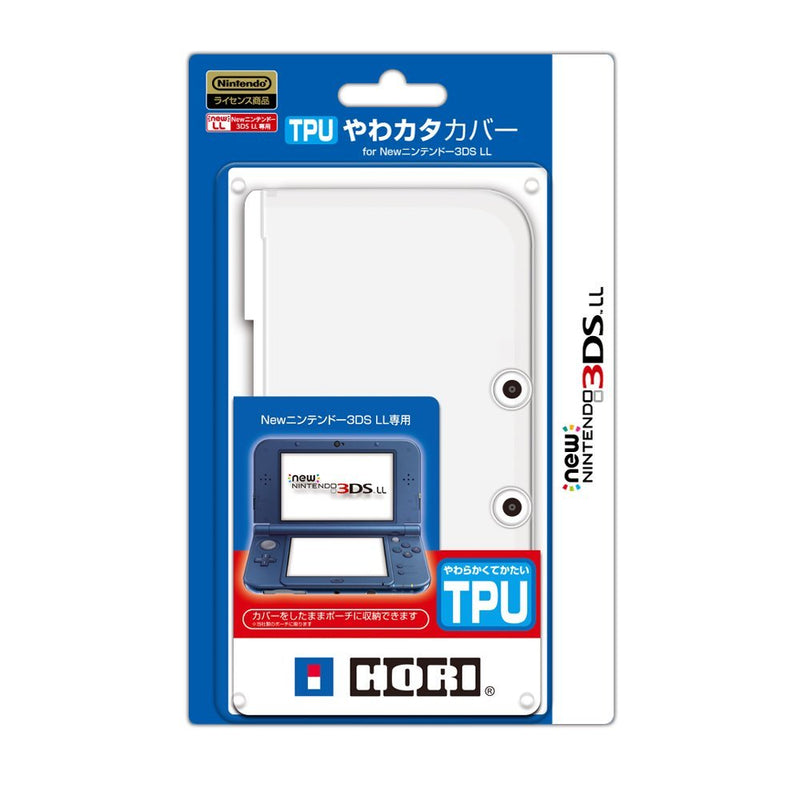 New 3DS LL 透明TPU保護殼 (HORI)-1