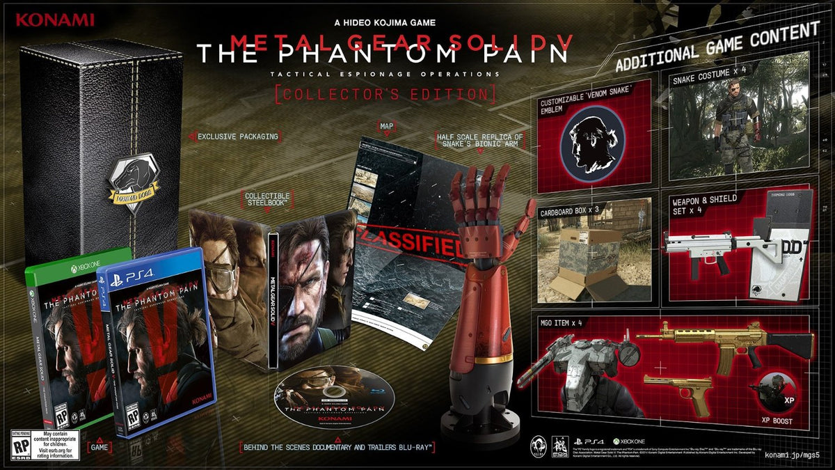 Metal Gear Solid V~ The Phantom Pain (Standard Limited)-1
