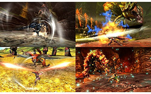 Monster Hunter X 限定版New 3DS LL 主机连游戏套装-3