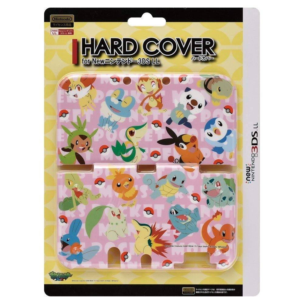 Pokemon 限量版 New 3DS LL 專用 Hard Cover (Pokemon們)-1