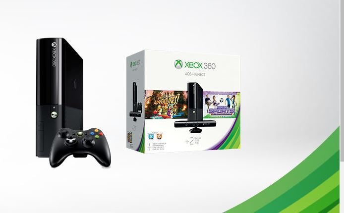 XBox360 4GB Console + Kinect (Bundle)