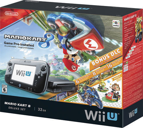 Wii U Mario Kart 8 連 32GB 美版主機豪華套裝-1