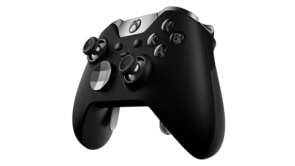 Xbox One 精英版 手柄 (黑)