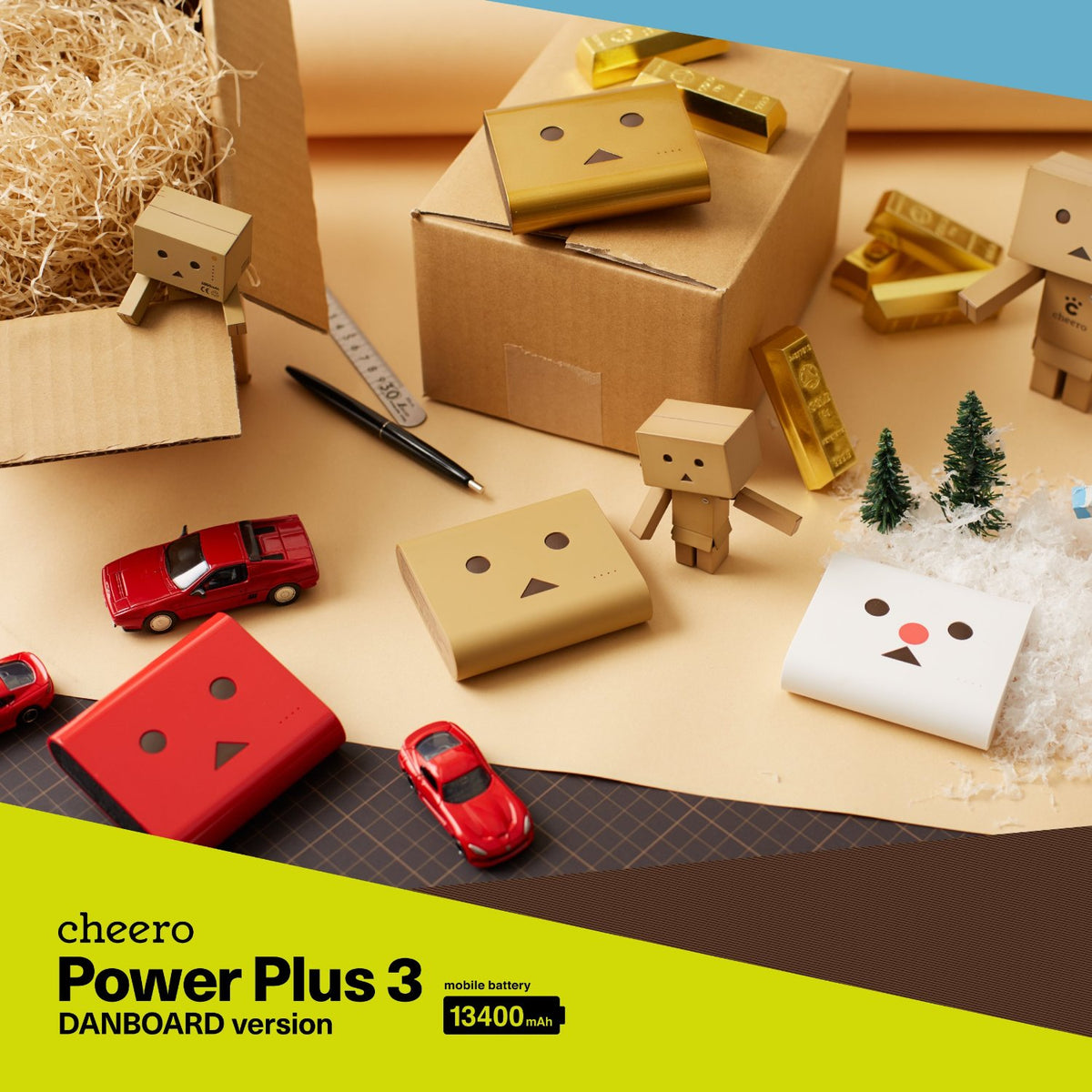 Dan Board Cheero 13400mAhPower Plus 3