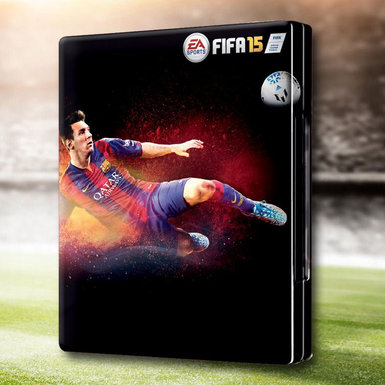 FIFA Soccer 15 MESSI Steelbook Metal Case-1