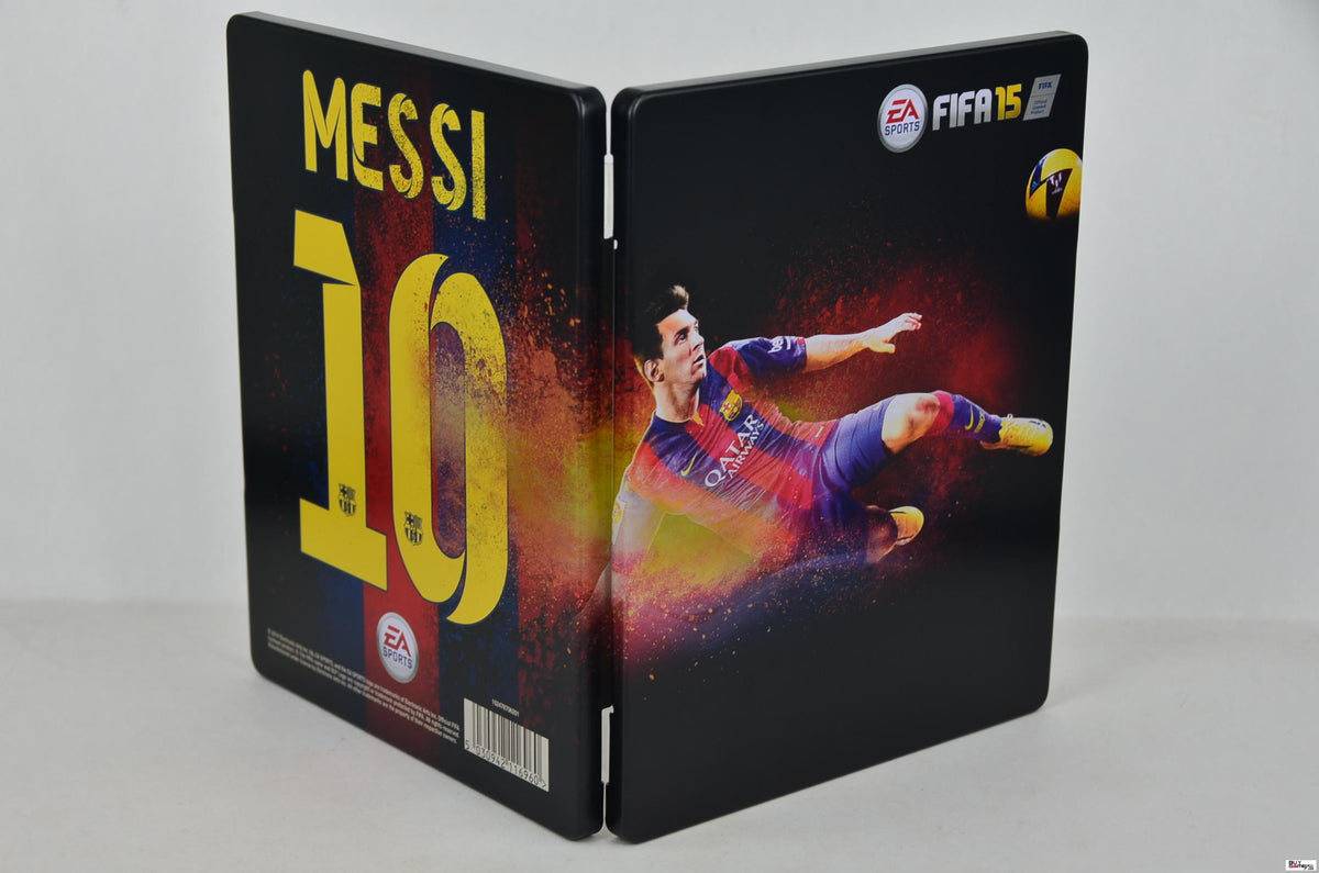FIFA Soccer 15 MESSI Steelbook Metal Case