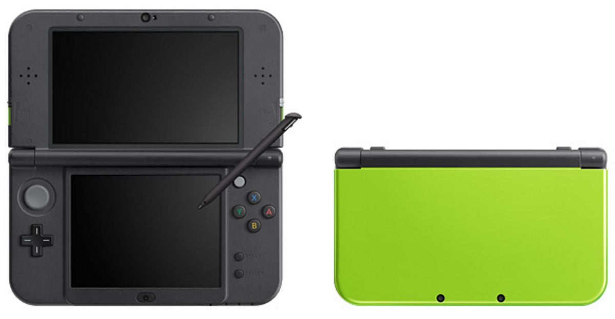 NEW 3DS LL 主機 (檸檬綠)