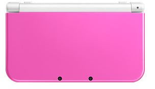 NEW 3DS LL 主机 (粉红白)-3
