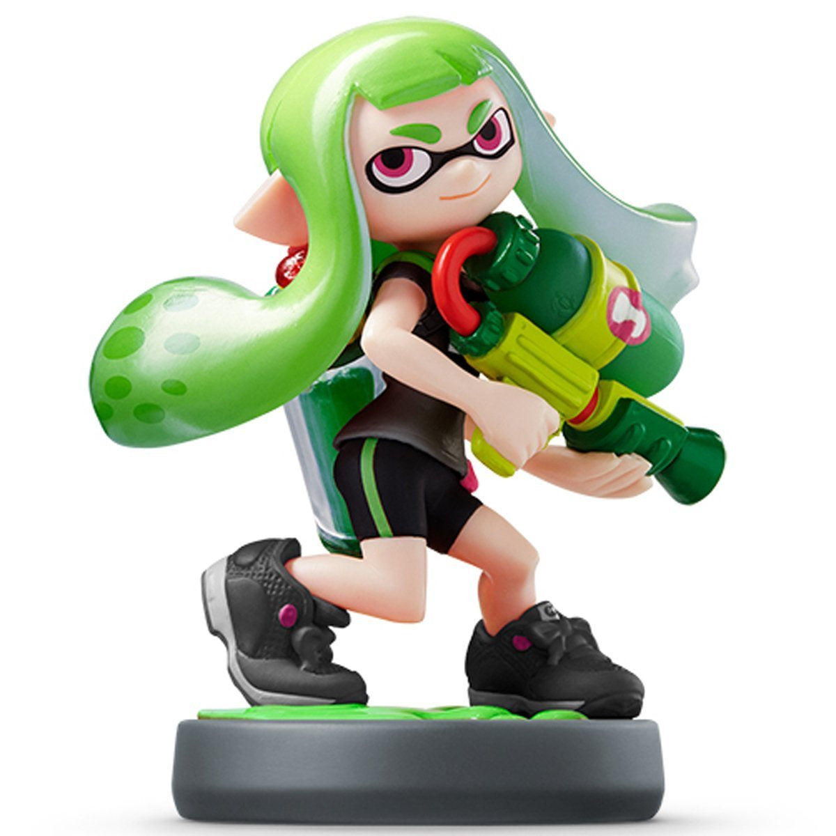 Amiibo NFC 人偶: Green Inking Girl (喷射战士系列)