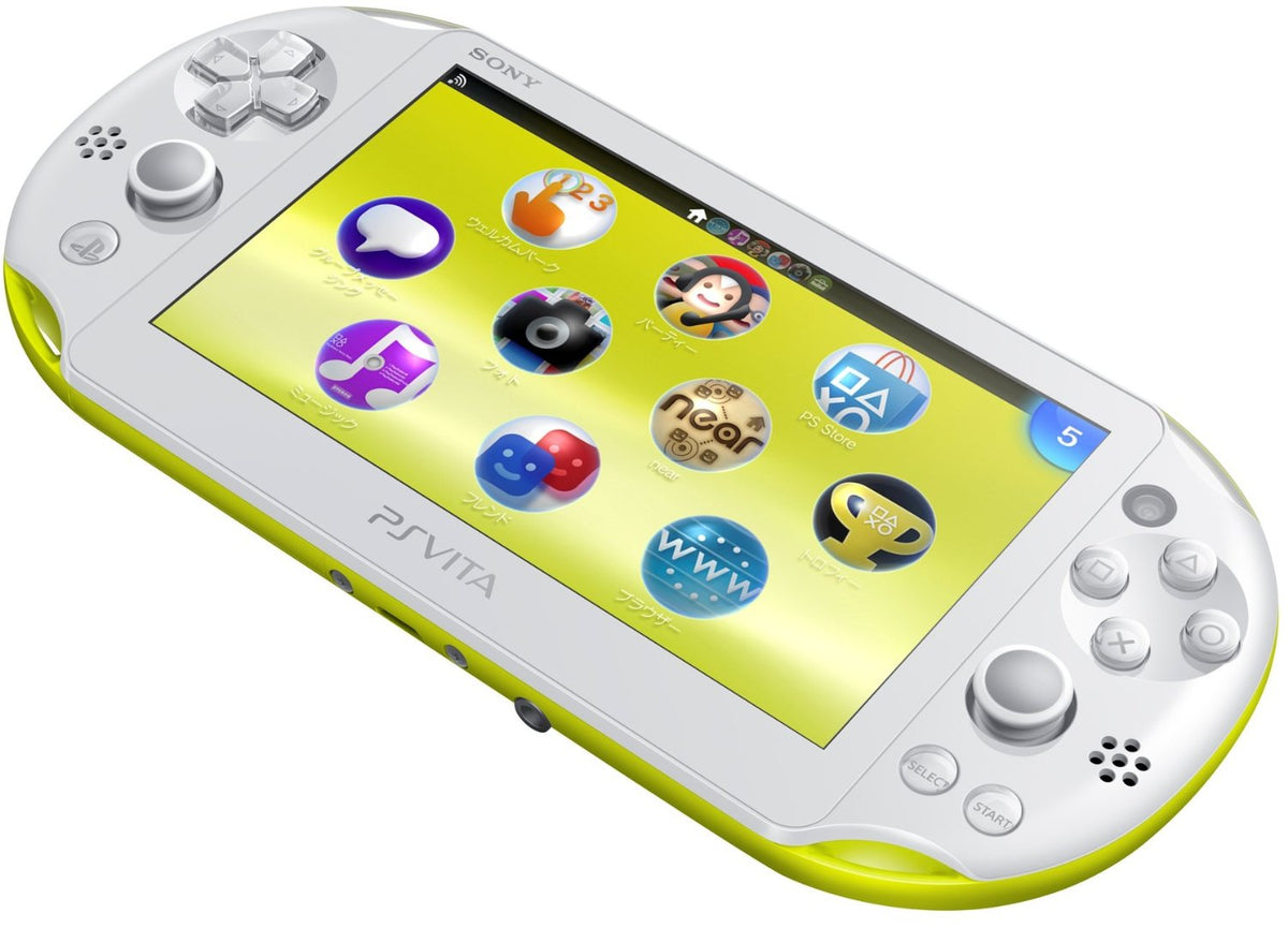 Playstation Vita 2000 型號主機 (青檸綠)