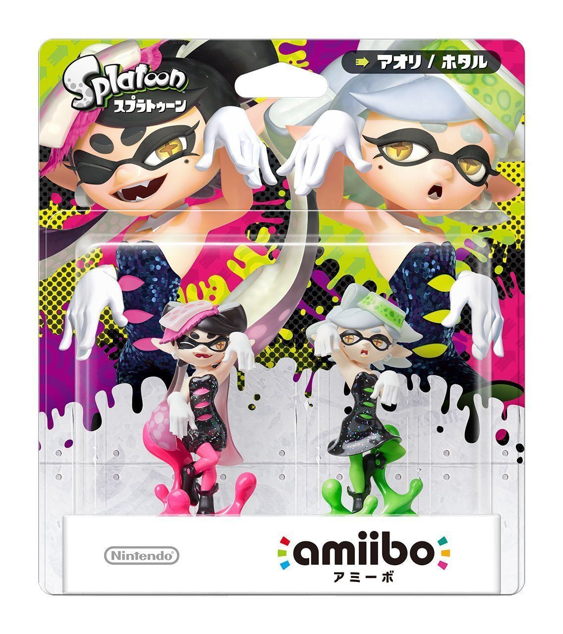 Amiibo Figure: Squid Sisters 套裝 (漆彈大作戰系列)