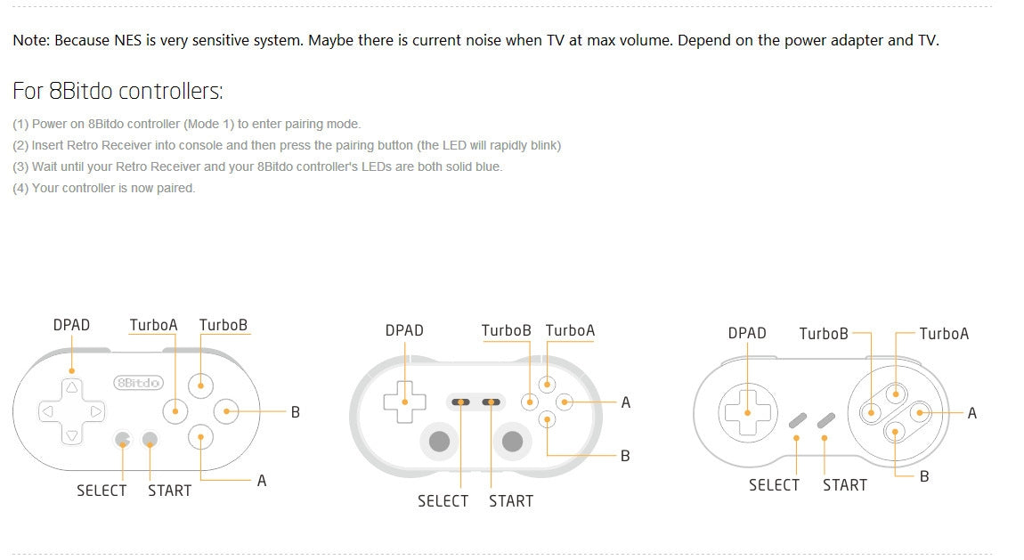 8Bitdo 超任無藍牙無線手掣接收器-4