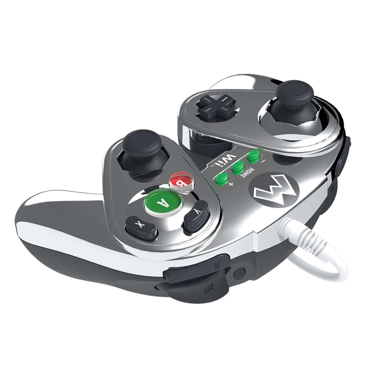PDP Wired Fight Pad for Wii U (Metal Mario)-3