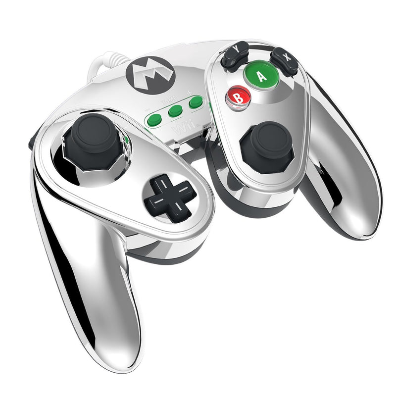 PDP Wired Fight Pad for Wii U (Metal Mario)-4