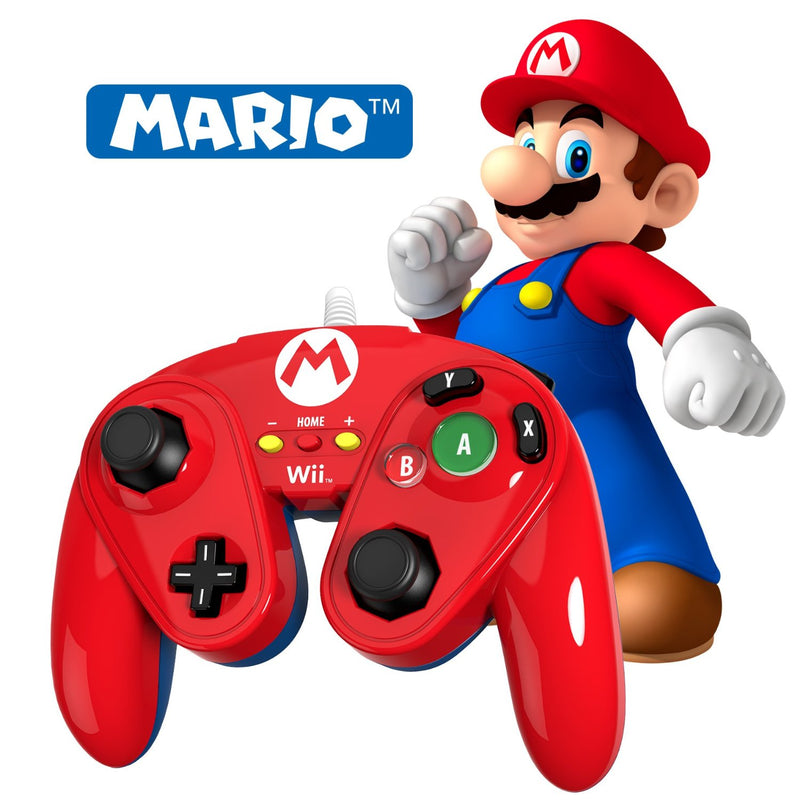 PDP Wired Fight Pad for Wii U (Mario)-1