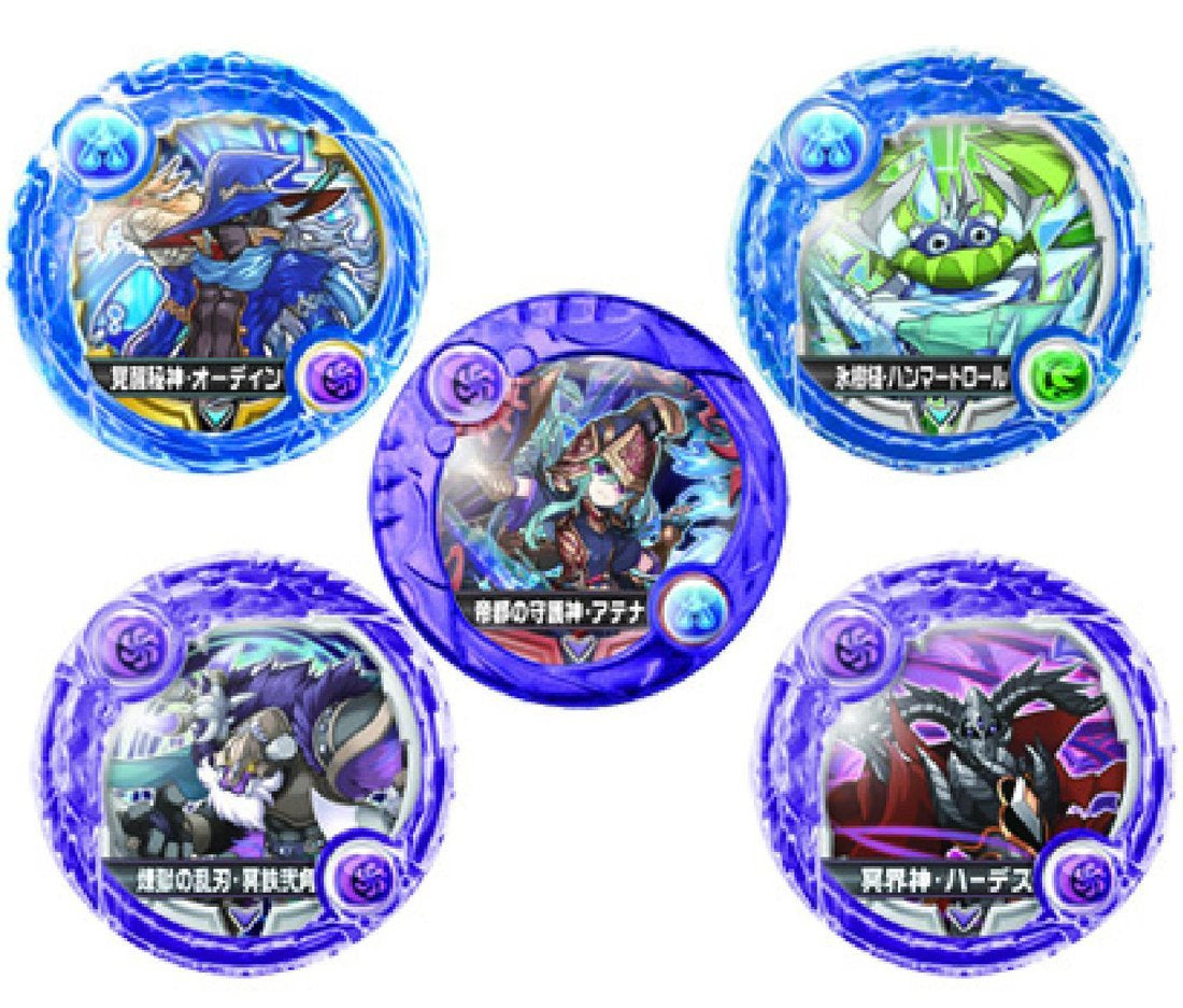Puzzle & Dragon 雅典娜帝者守護神徽章 (套裝)