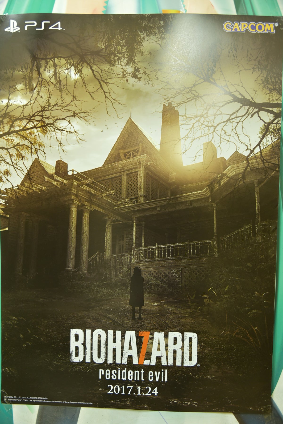Resident Evil 7 Corps limited Official Poster (A)-1
