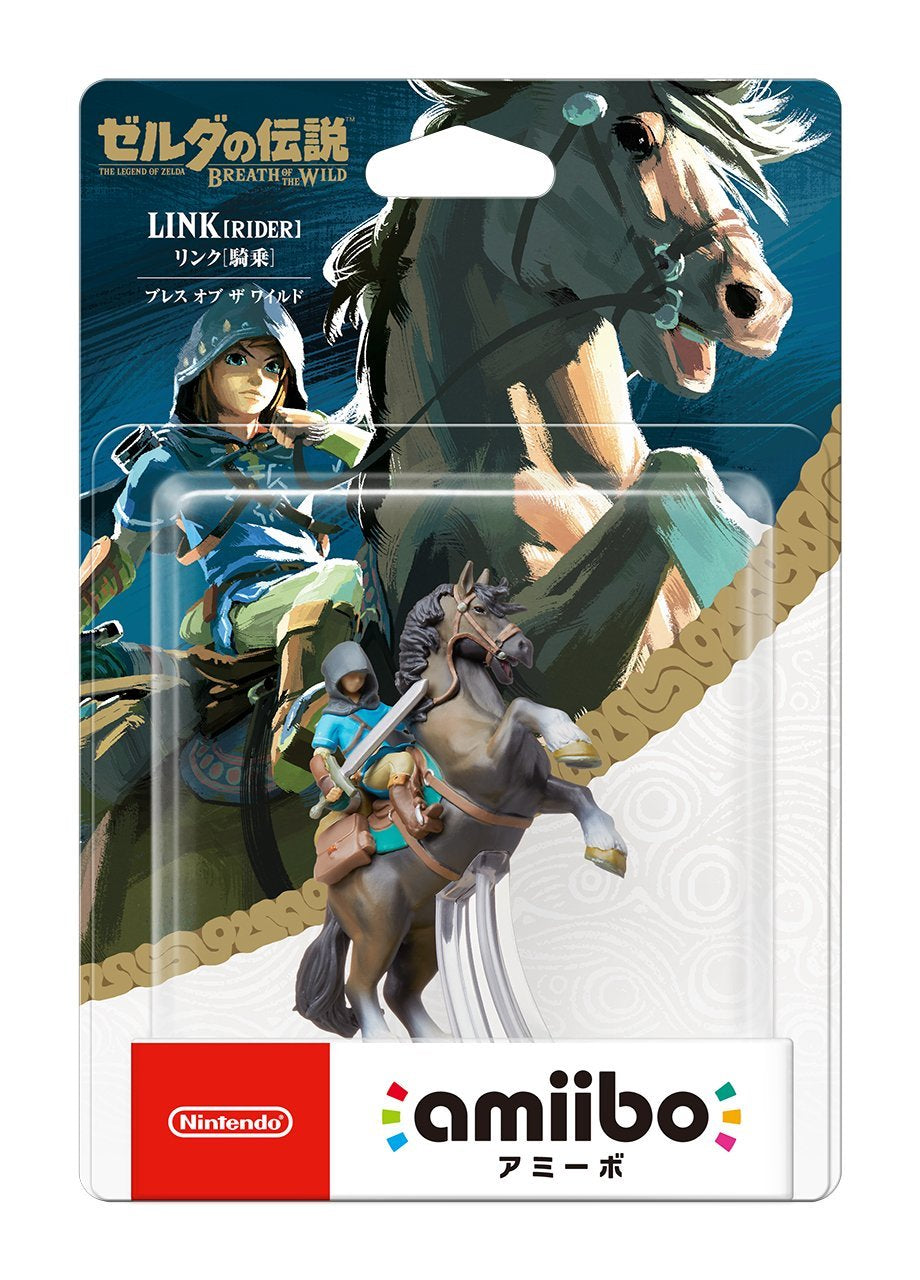 Amiibo Figure: 騎乘林克 (Zelda: Breath of Wild)