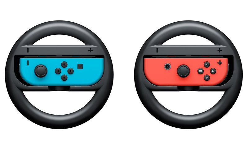 任天堂 原裝 Joy-Con 方向盤套裝 (黑色)-2