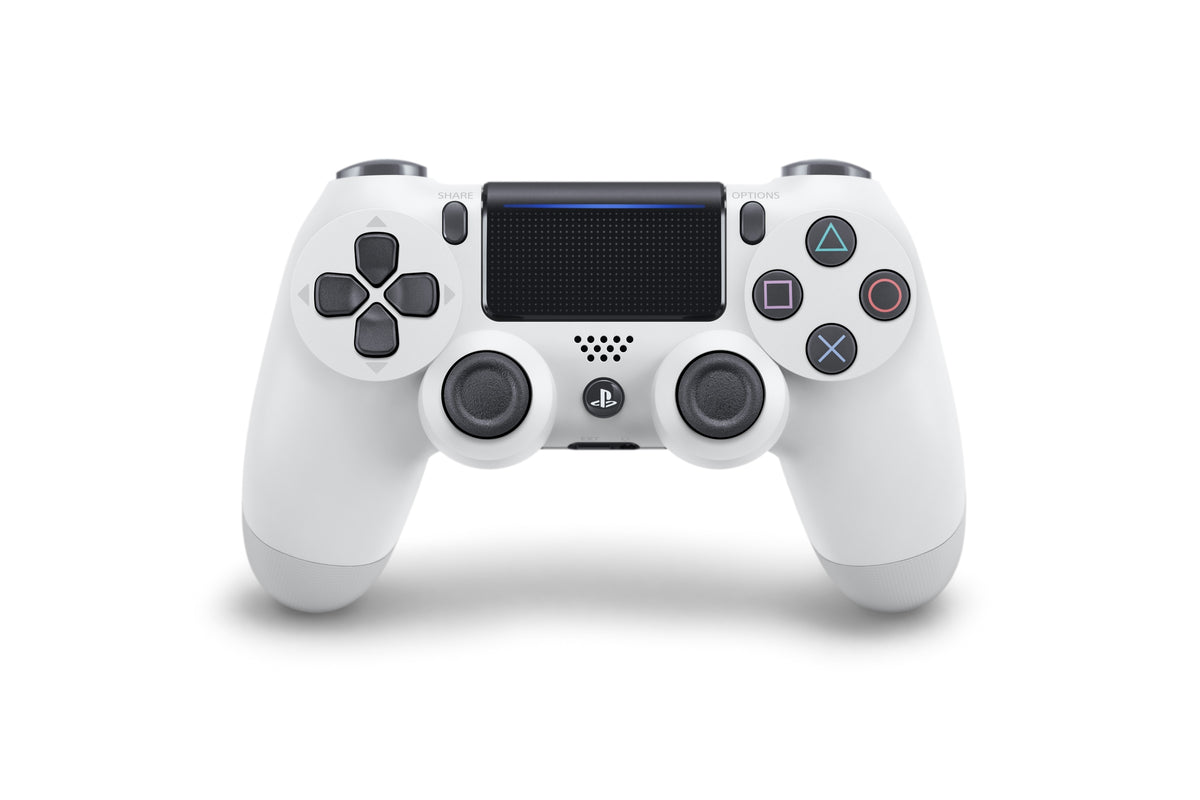 Dual Shock 4 Wireless Controller (2G, Glacier White)-1