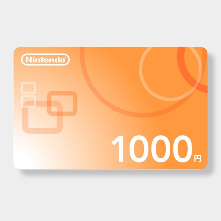 Nintendo Prepaid Card (1000 yen)
