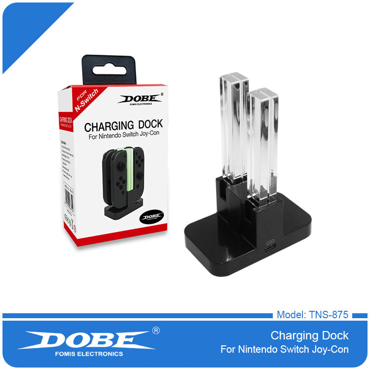 4合1 Joy-Con 手掣发光迷你充电座 (DOBE)-4