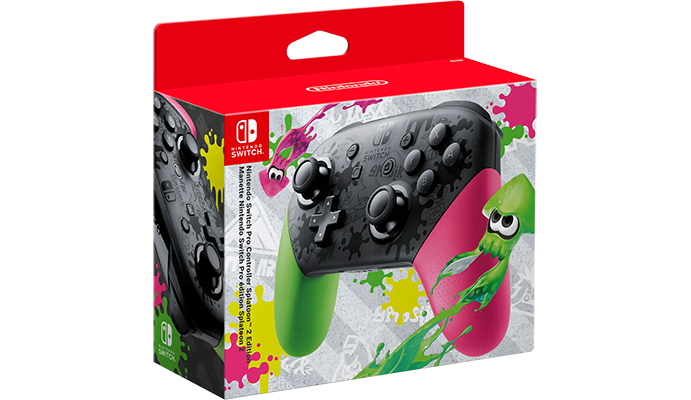 Nintendo Official Pro Controller (Splatoon 2 Limited)