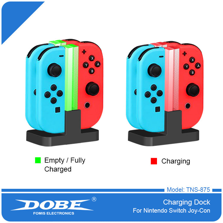 4合1 Joy-Con 手掣发光迷你充电座 (DOBE)-5