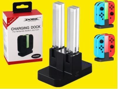 4合1 Joy-Con 手掣發光迷你充電座 (DOBE)