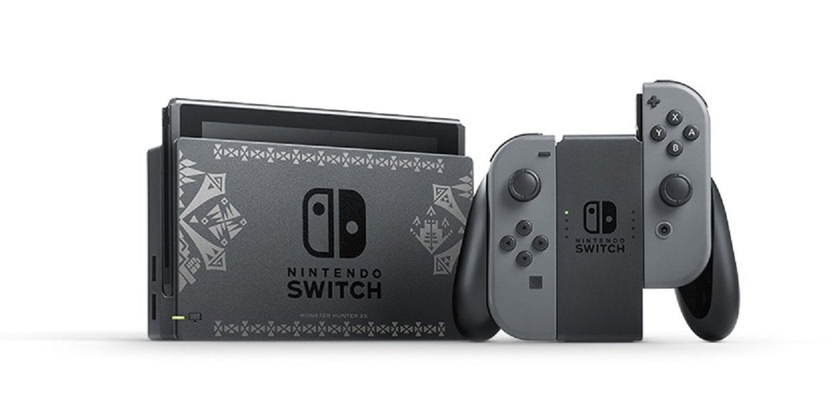 Switch Console (Monster Hunter XX Limited Set)