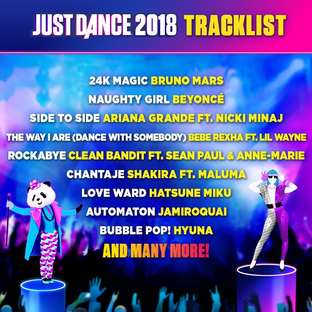 Just Dance 2018