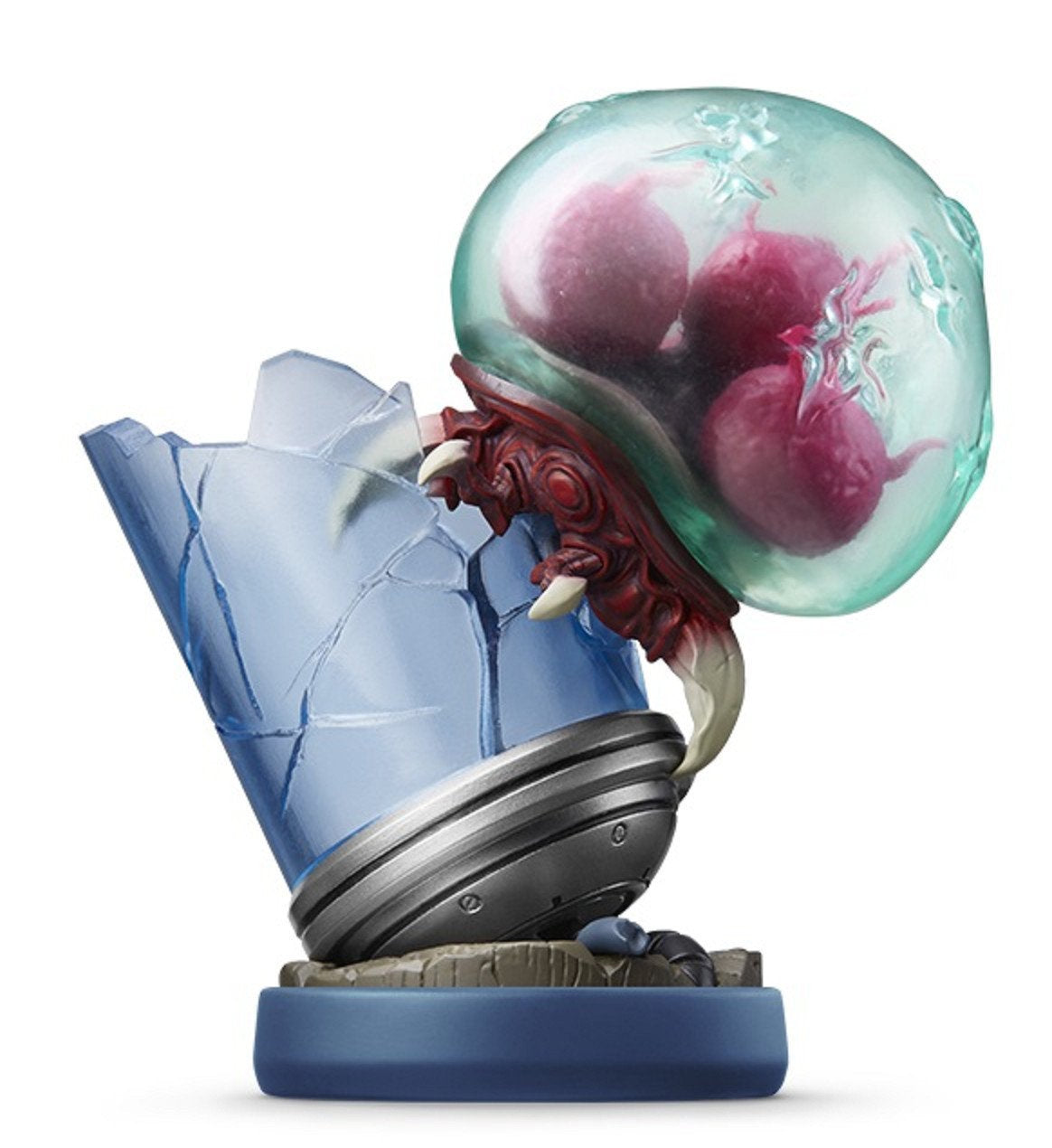 Amiibo Figure~ Metroid (銀河戰士)-2