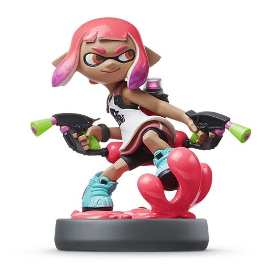 Amiibo Figure~ 红色女孩 (漆蛋大作战2)