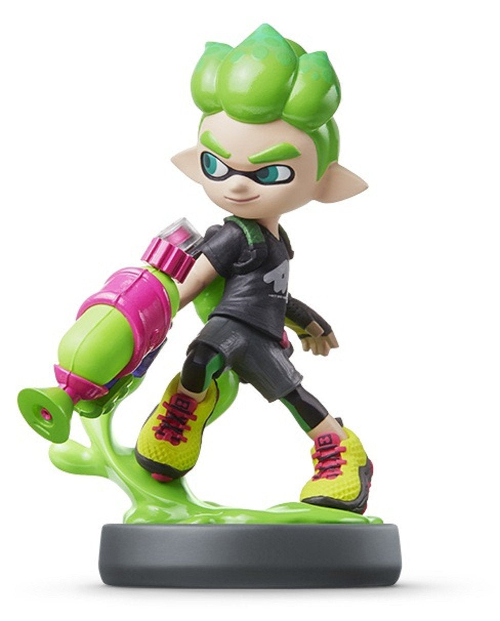 Amiibo Figure~ 绿色男孩 (漆蛋大作战2)