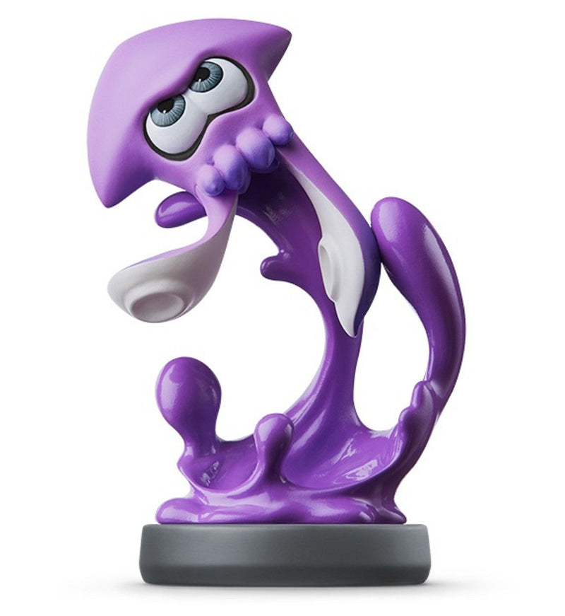 Amiibo Figure~ 紫色鱿鱼 (漆蛋大作战2)-2